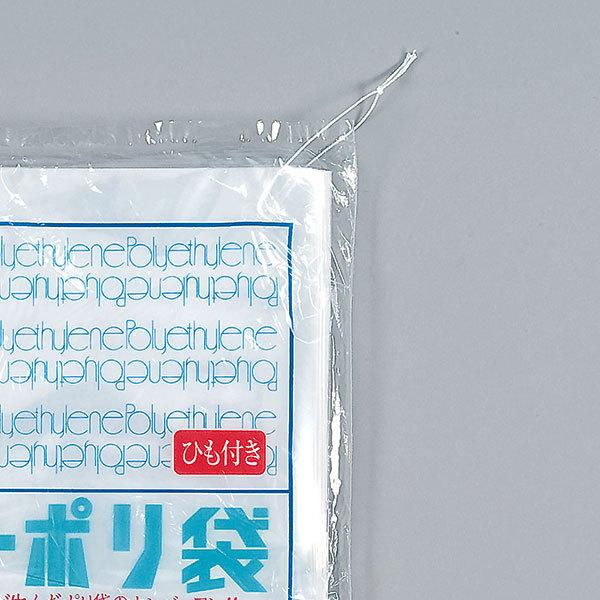 福助工業 ニューポリ規格袋0.03 紐付 No.15 （3000枚）巾300×長さ450mm |  | 01