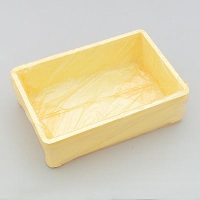 福助工業 ばんじゅう用内袋 No.105 イエロー （600枚）厚み0.013×巾1,050（仕上巾650）×長さ650mm | 