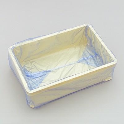 福助工業 ばんじゅう用内袋 No.110 ブルー （600枚）厚み0.013×巾1,100（仕上巾680）×長さ650mm | 