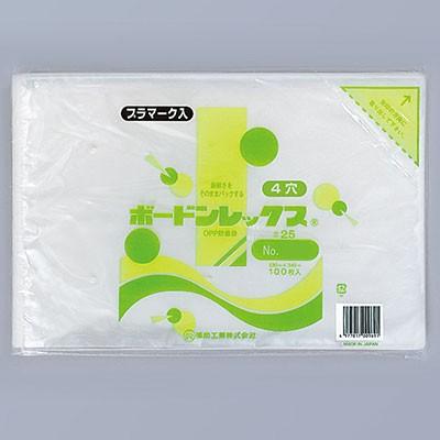 福助工業 ボードンレックス0.025 4穴 プラマーク入 No.15-34 （6000枚）巾150×長さ340mm | 