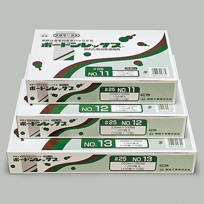 福助工業 ボードンレックス0.025 穴なし プラマーク入 No.10 （6000枚）巾180×長さ270mm |  | 01