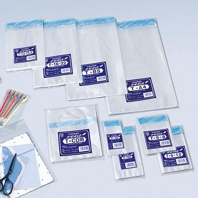 福助工業 オーピーパックテープ付 【0.03mm】 T-09-10 （1000枚）巾90×長さ100+フラップ40mm | 