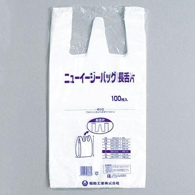 福助工業 ニューイージーバッグ長舌片 （ブロック無し） 3L （1000枚）巾490（仕上巾345）×長さ580mm/マチ72.5mm |  | 01