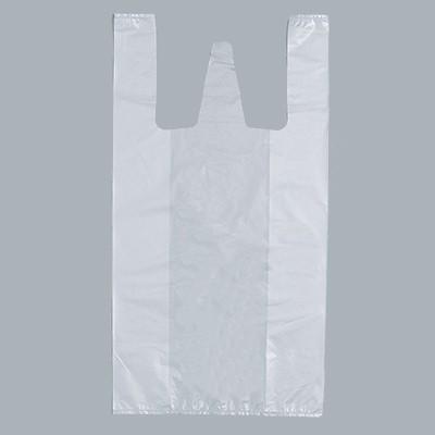 福助工業 ニューイージーバッグ長舌片 （ブロック無し） M 半透明 （2000枚）巾340（仕上巾215）×長さ430mm マチ62.5mm