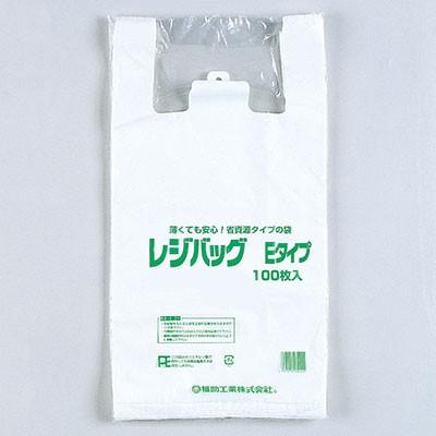 福助工業 レジバッグ 関西規格 Eタイプ No.35E （1000枚）巾340（仕上巾215）×長さ420mm/マチ62.5mm |  | 01