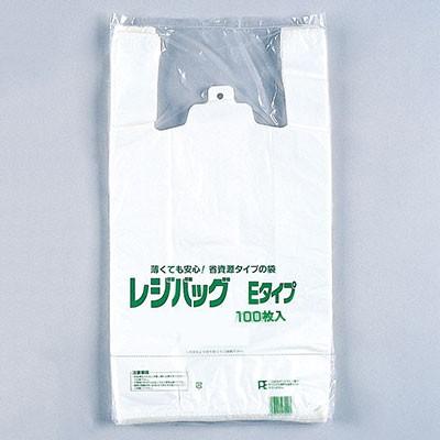 福助工業 レジバッグ 関東規格 Eタイプ No.8E （2000枚）巾260（仕上巾160）×長さ350mm/マチ50mm |  | 01