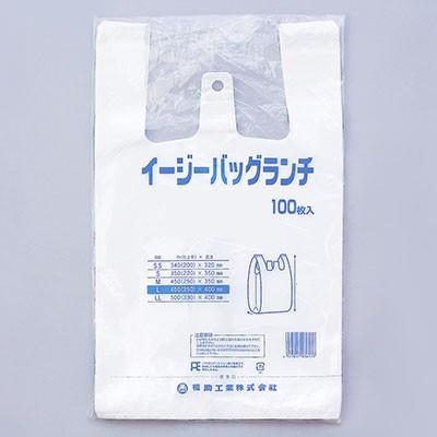 福助工業 イージーバッグランチ L （2000枚）巾450（仕上巾250）×長さ400mm/マチ100mm |  | 01