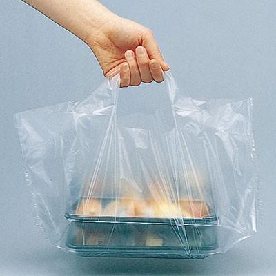 福助工業 キャリーバッグ ランチ 半透明 特大 （1000枚）巾510mm/長さ240mm/底ガゼット80mm | 