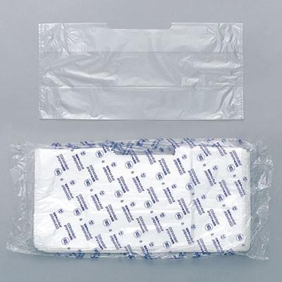 福助工業 キャリーバッグ ランチ 乳白 小 （2000枚）巾360mm/長さ210mm/底ガゼット60mm |  | 01