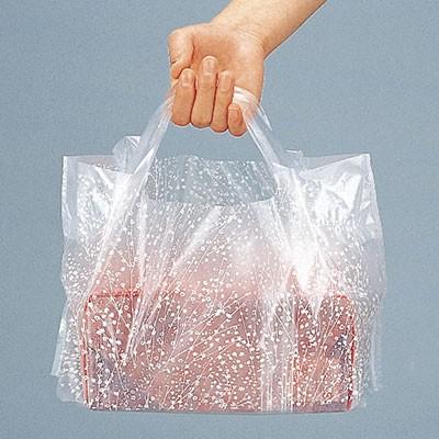 福助工業 キャリーバッグ かすみ草 No.46 （1000枚）巾460mm/長さ200mm/底ガゼット90mm | 