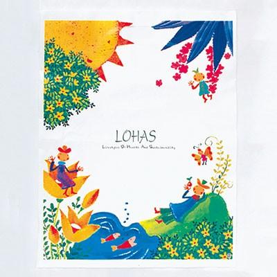 福助工業 ニューアームバッグ ロハス S （600枚）厚み0.08mm/巾350×長さ500mm | 