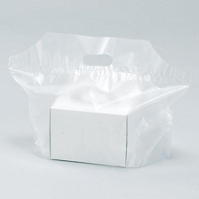 福助工業 フラットバッグ M 無地 （1000枚）袋巾460（正面巾270+奥行190）×高さ300mm | 