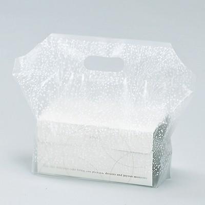 福助工業 フラットバッグ L かすみ草 （800枚）袋巾540（正面巾330+奥行210）×高さ340mm | 