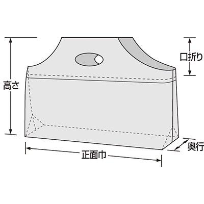 福助工業 フラットバッグ M フランス （1000枚）袋巾460（正面巾270+奥行190）×高さ300mm |  | 01