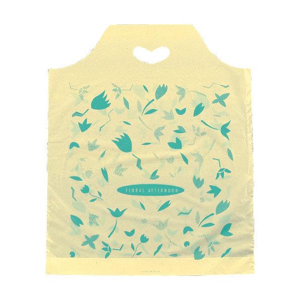 福助工業 ハートバッグ フローラル 小 （1000枚）巾295mm/長さ400mm/ガゼット30mm | 