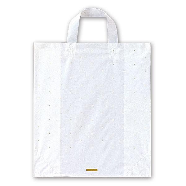 福助工業 カルチャーバッグ規格品（Hタイプ） スターライト ワイド （500枚）厚み0.06mm/仕上巾330mm/長さ380mm/ガゼット75.0mm | 