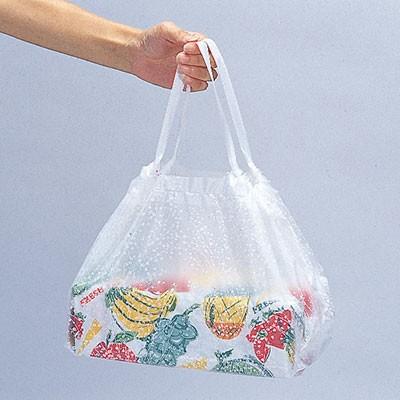 福助工業 リングバッグ かすみ草（中） （700枚）厚さ0.04mm/巾460mm/長さ250mm/ガゼット110mm | 