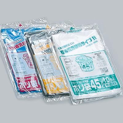 福助工業 業務用ポリ袋（45L） HD12-45 青 （1,000枚）厚み0.012×巾650×長さ800mm | 