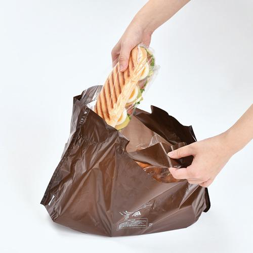 福助工業 キャリーバッグ バイオ25　ブラウン No.51（1000枚） |  | 02