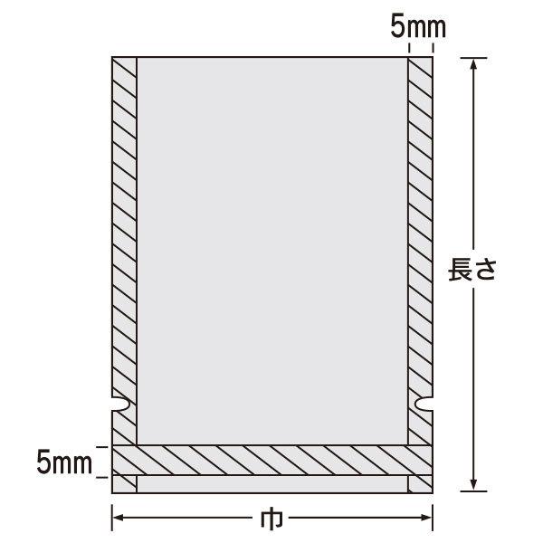 福助工業 ナイロンポリ VSタイプ規格袋 30-40 （200枚）巾300×長さ400mm |  | 01
