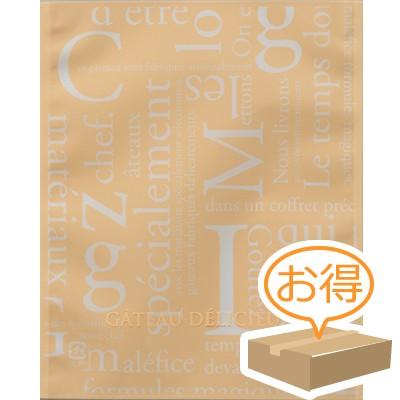 福助工業 カマス袋 GTタイプ No.1洋柄クリーム （7000枚）巾100×長さ120mm | 