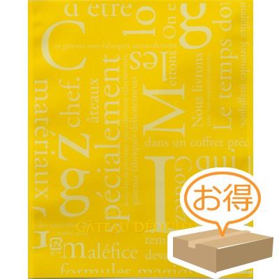 福助工業 カマス袋 GTタイプ No.1洋柄イエロー （7000枚）巾100×長さ120mm | 