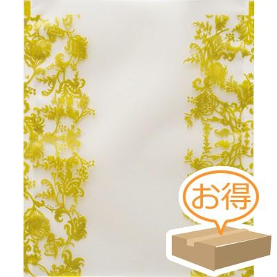 福助工業 カマス袋 GMタイプ No.3花柄金 （4000枚）巾130×長さ160mm | 