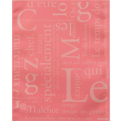 福助工業 カマス袋 GTタイプ No.2洋柄ピンク （1000枚）巾115×長さ140mm | 