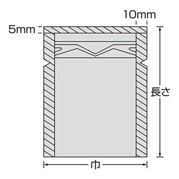 福助工業 レンジシールFKタイプ規格袋 耐熱タイプNo.17.5-25（2000枚）巾175×長さ250mm |  | 01
