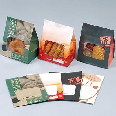 福助工業 ルックバッグ No.4S 中華 （2000枚）巾130×長さ165×マチ80mm |  | 02