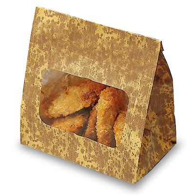 福助工業 ルックバッグ No.4S 竹皮 （2000枚）巾130×長さ165×マチ80mm | 