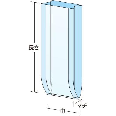 福助工業 デリカパックフランスパン用 No.40 パリ （1000枚）180（巾120+マチ60）×長さ400m |  | 01