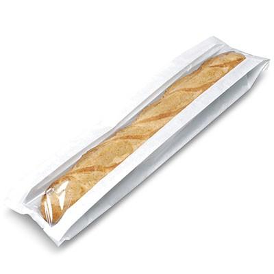 福助工業 デリカパックフランスパン用 No.35 晒無地 （1000枚）180（巾120+マチ60）×長さ350m | 