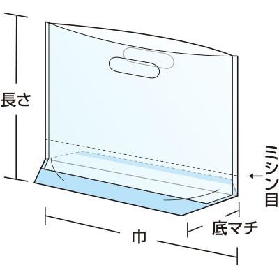 福助工業 プラッターバッグ No.220 天ぷら盛り合わせ用 (2000枚)巾220×長さ180×底マチ45mm|tpup|02