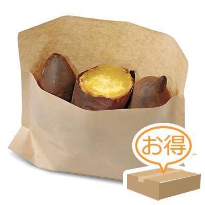 福助工業 ラミパックガゼット袋 未晒無地 （2400枚）巾210×長さ170×底マチ30mm/口ずらし60mm | 