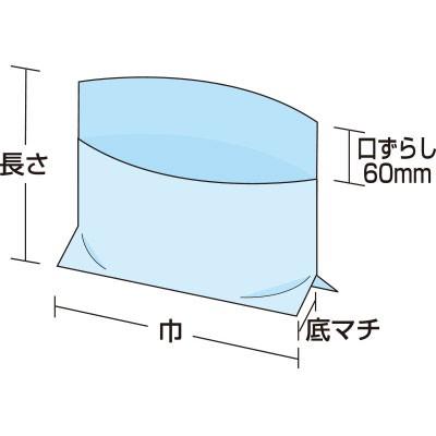 福助工業 ラミパックガゼット袋 未晒無地 （2400枚）巾210×長さ170×底マチ30mm/口ずらし60mm |  | 01
