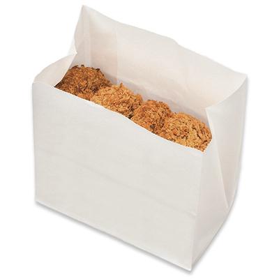 福助工業 ルックバッグ No.4S ムジ(窓なし)（2000枚）巾130×長さ165×マチ80mm | 