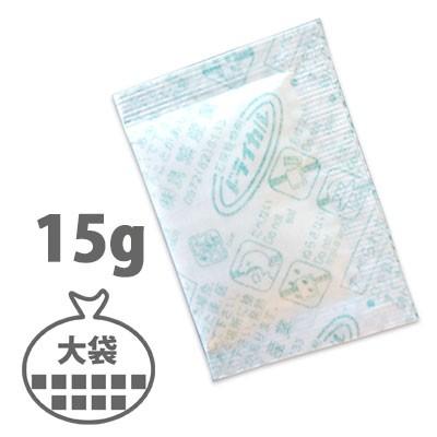 鳥繁産業 石灰乾燥剤 ドライカル 15g（1ケース1000個大袋）70×80mm | 