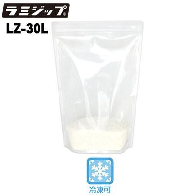 セイニチ ラミジップ スタンドパック 特大サイズNYタイプ LZ-30L（1ケース300枚）巾300×（チャック下420＋上32）＋ガゼット巾60(mm) | 