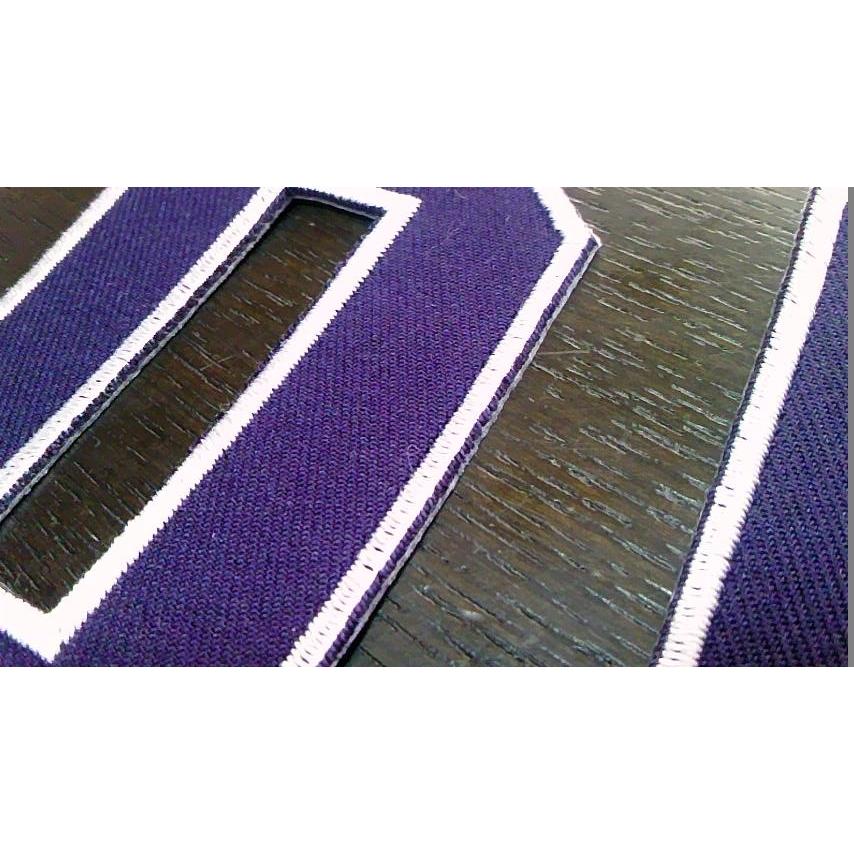 オーダー/6cmサイズ5・6字/縁取り刺繍ローマ字アルファベットワッペン