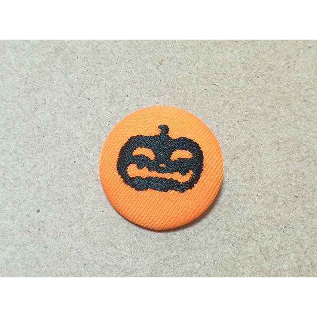 アクセサリー/ハロウィンシルエットニヒルなかぼちゃ刺繍入りくるみ 