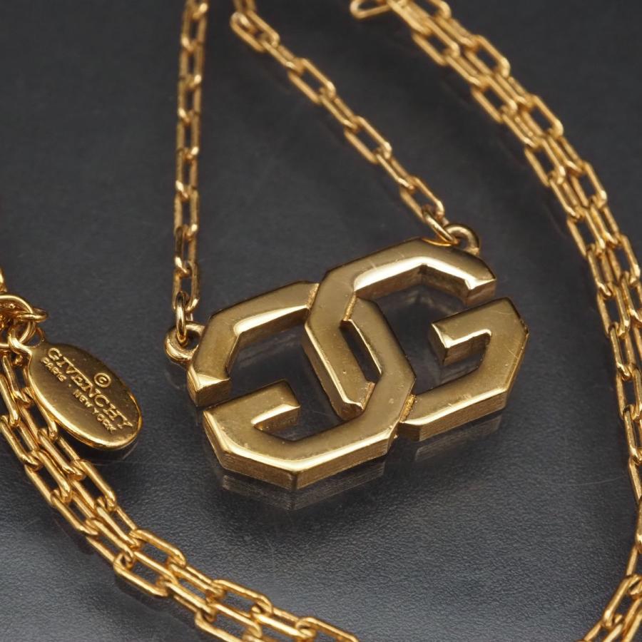 GIVENCHY ジバンシー ネックレス 喜平 ゴールド GG Y2K 60cm GIVENCHY