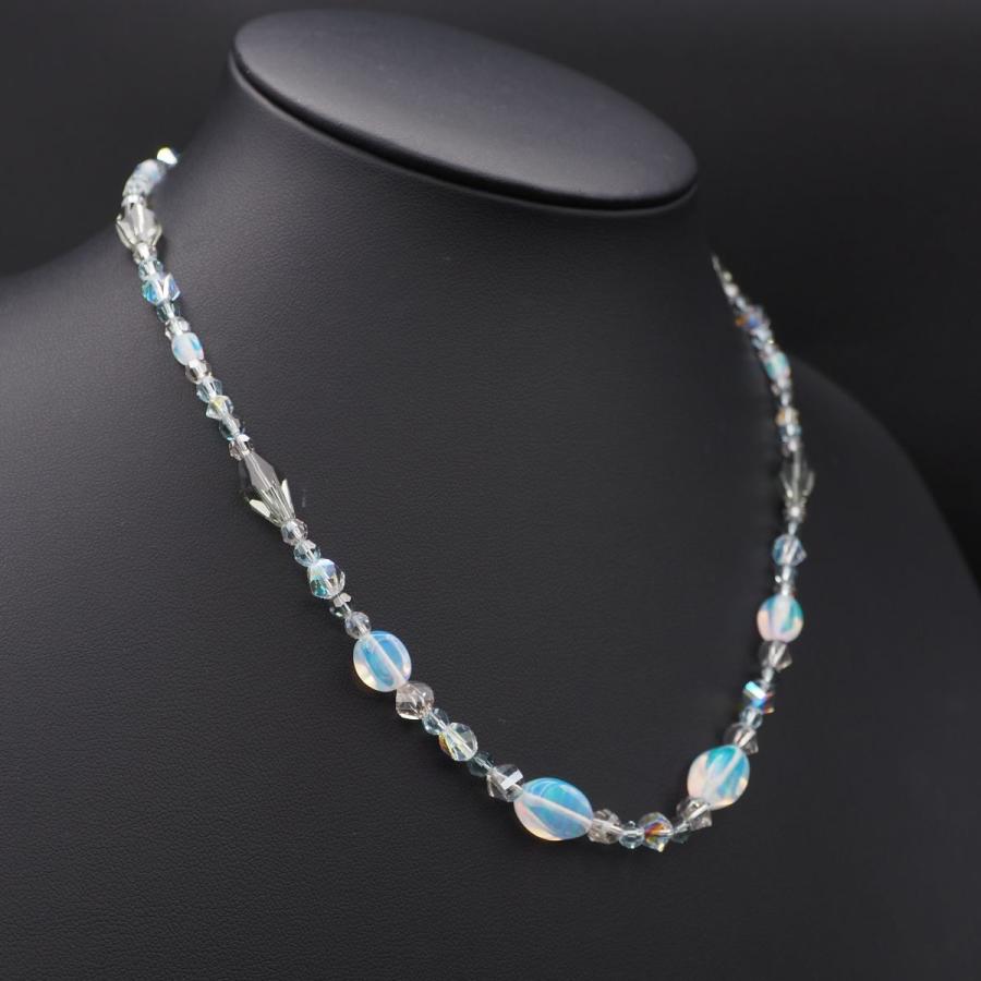 R833 オパール SILVER TOP ~~刻印 ネックレス デザイン シルバー 10月誕生石_1