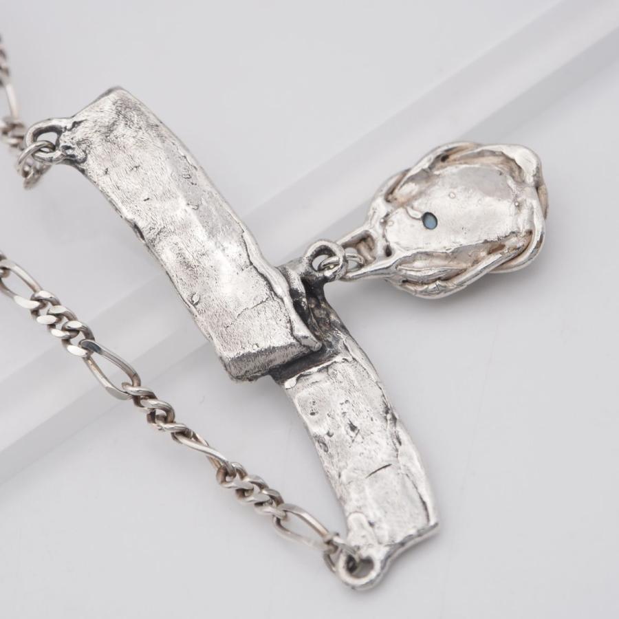 S644 バロックパール STERLING SILVER刻印 ネックレス デザイン