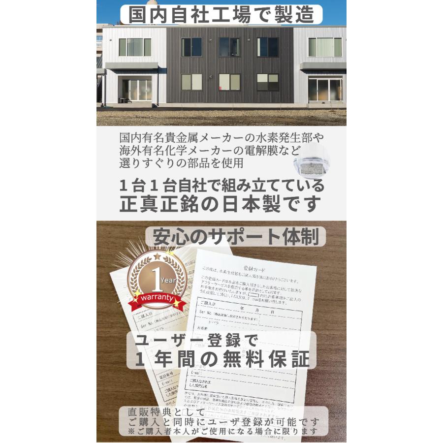最新モデル】 ダブル水素ボトル【メーカー公認販売店】 カニューレ1本