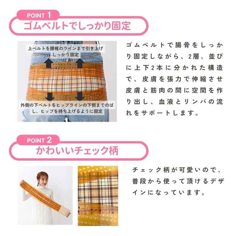 辻希美プロデュース 骨盤補正固定バンド カーブベルトプロテクト （M-L
