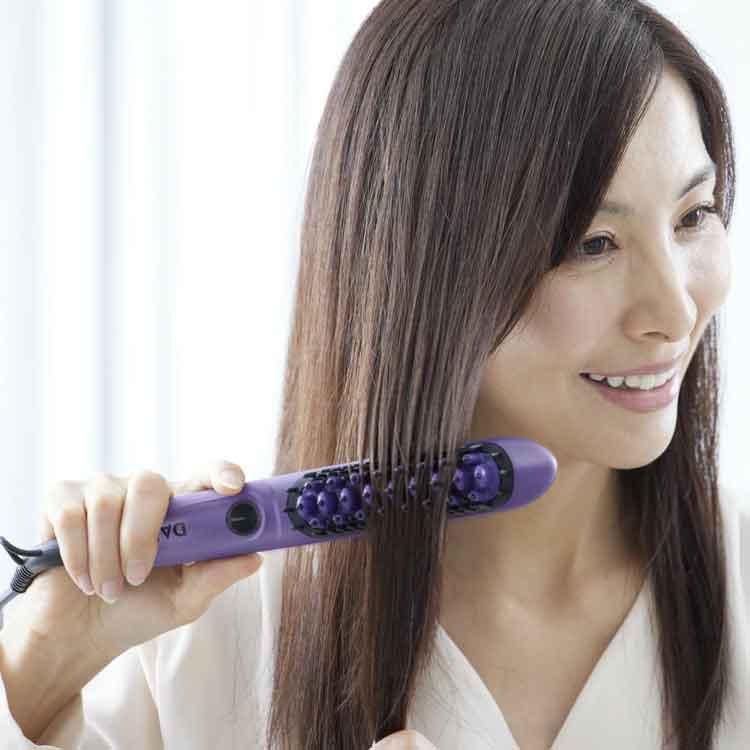 新品未開封YAMAN DAFNI nano プラス ブラシ型ヘアアイロン YAMAN DAFNI nano plus ヤーマン ダフニ ナノプラス[ヘア