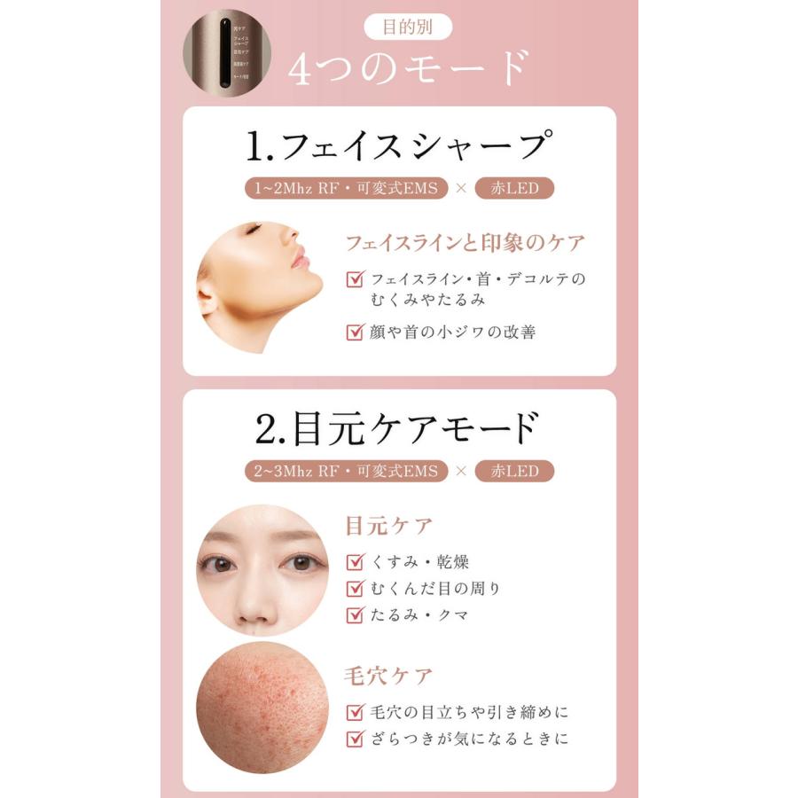 LDM水滴家庭用美顔器 SELINI LDM BOOST PRO 美シェーバー特典付き