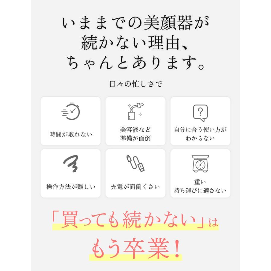 LDM水滴家庭用美顔器 SELINI LDM BOOST PRO 美シェーバー特典付き