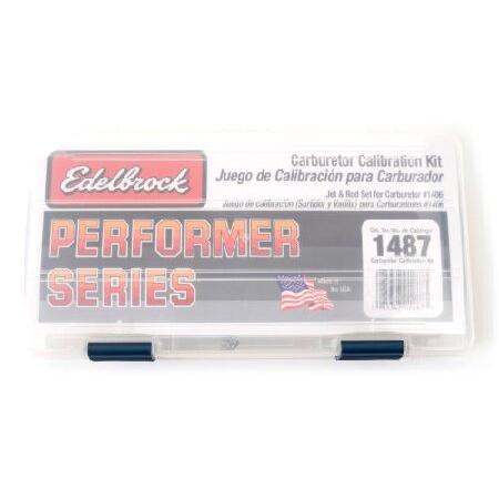平行輸入品】Edelbrock 1487 Performer Series Carburetor Calibration